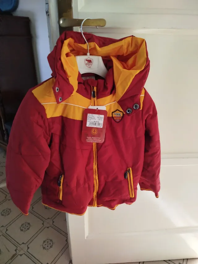Piumino bambino AS Roma Bordeaux 48 mesi