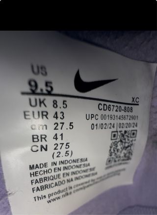 Botas de fútbol Nike Mercurial Moradas