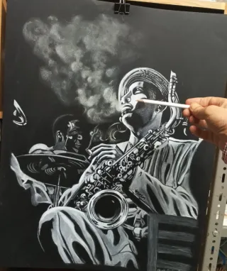 Dibujo a mano 50x65cm