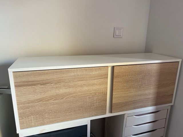 OFERTA SOLO HOY!!! Mueble colgante madera y blanco