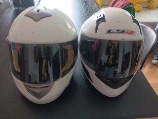 2 Cascos Integrales Moto LS2