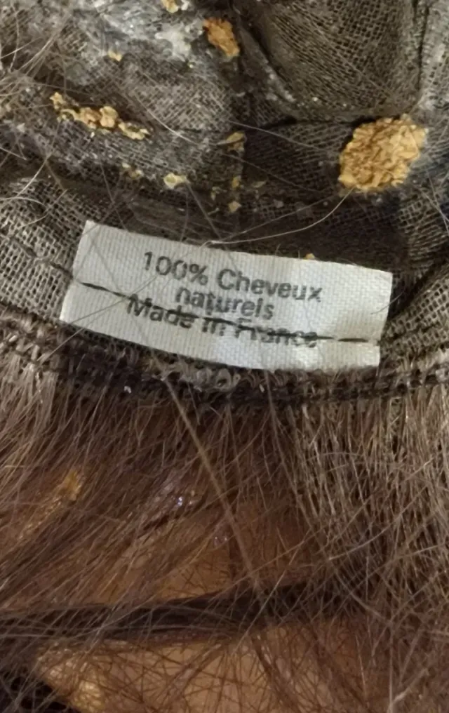 Muñeca antigua artesanal "Expresión triste"