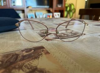 Montatura occhiali Look oro/rosa Made in Italy