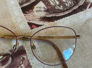 Montatura occhiali Look oro/rosa Made in Italy