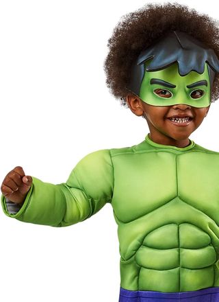 ✨ - Rubies Disfraz Hulk Preschool para niños y niñ