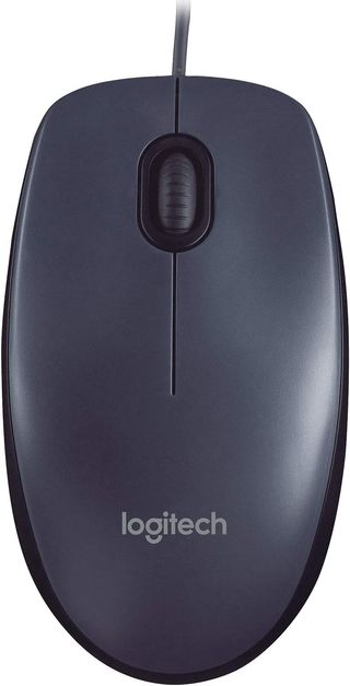 ✨ - Logitech M90 Ratón con Cable USB, Seguimiento