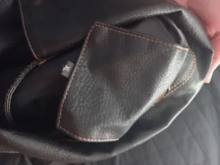 Chaqueta cuero motera hombre