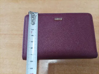 Monedero tarjetero MNG morado