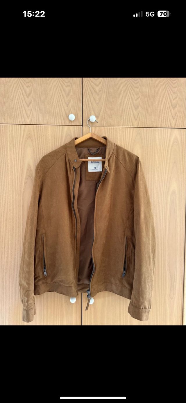 Chaqueta marrón vestir Talla M