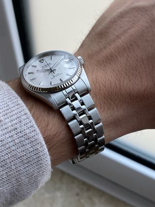 Tudor Prince Date Automático 32mm Esfera Lino