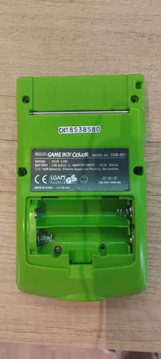 Game Boy Color Verde - Para Reparar