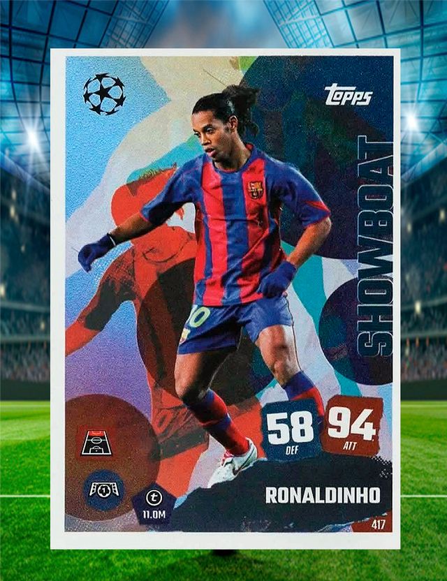 Ronaldinho - Showboat - Match Attax Champions 
