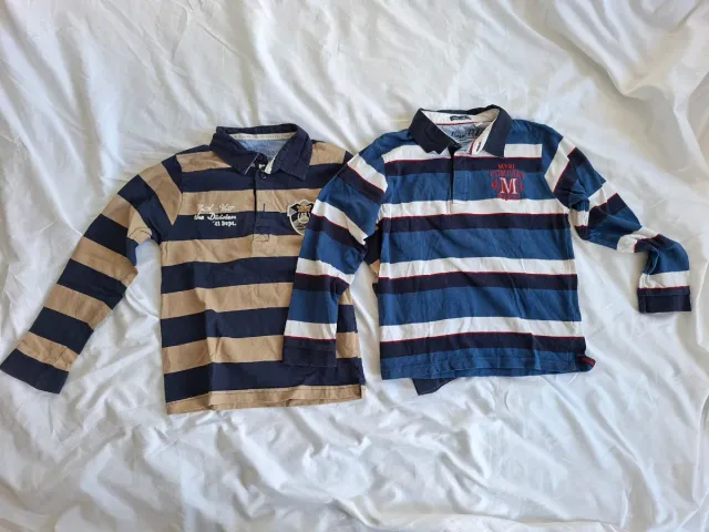 3 Camisas Manga Larga Rayas