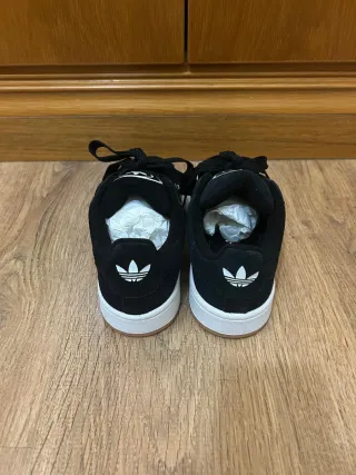 Adidas Campus 00s Mujer Negro Blanco