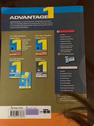 Advantage Batxillerat Student's Book