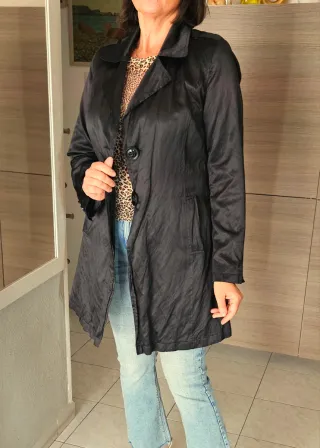 Cappottino leggero nero M/L