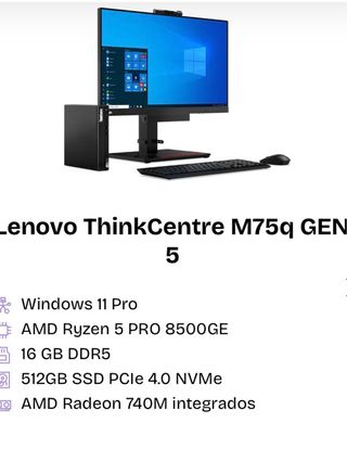 Lenovo ThinkCentre M75q Gen 5