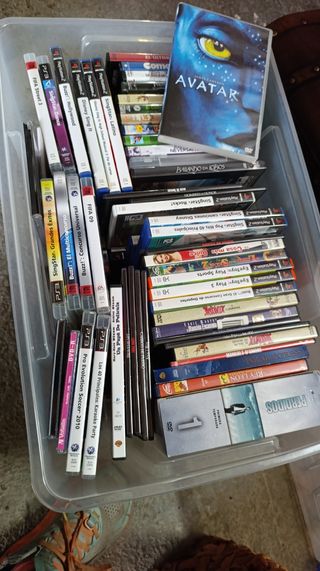 Colección Películas y Videojuegos DVD