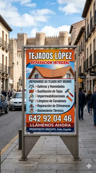 Tejados López: Impermeabilización y Goteras