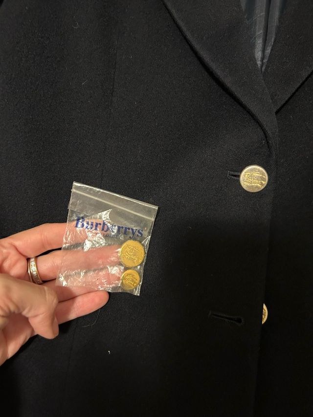 Giacca Burberry Nera Donna