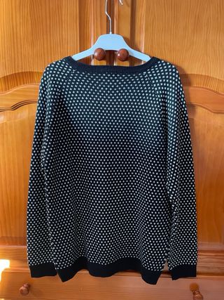 Jersey JVZ negro con cruces blancas Talla M