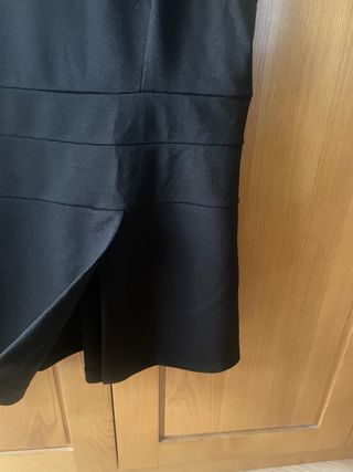 Blusa Massimo Dutti Negra Talla XL Nueva