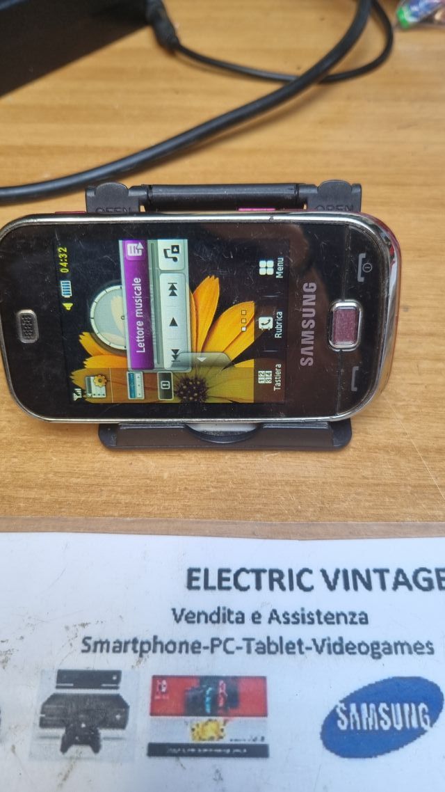 Teléfono móvil morado 9425N-Samsung GT-B5722