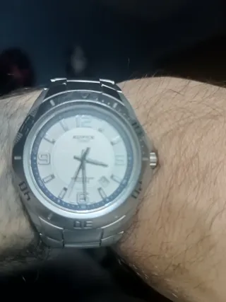 Reloj Casio Edifice Plata y Blanco