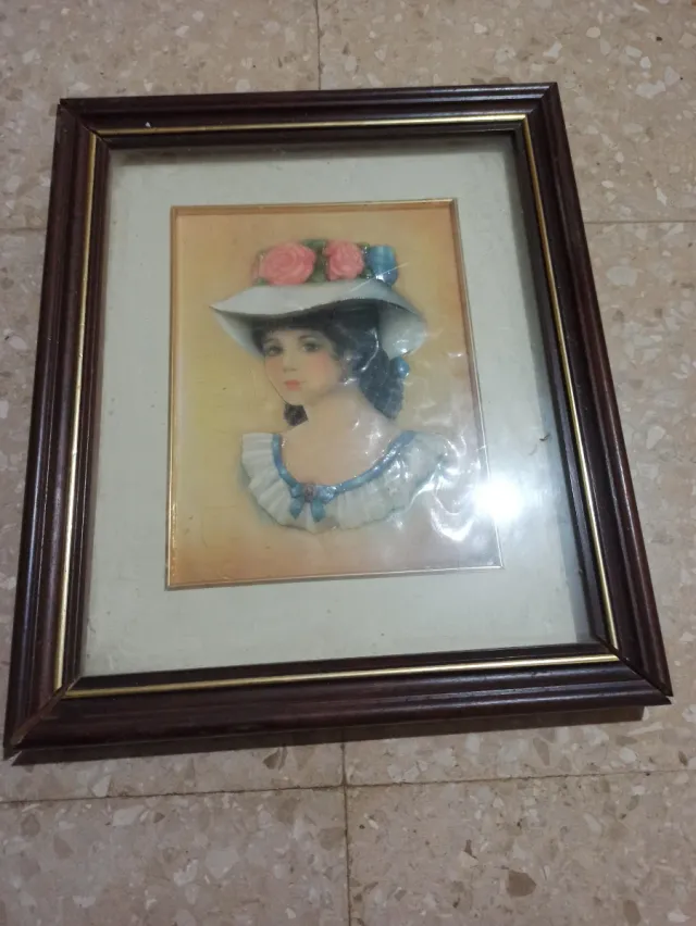 Lote de cuadros antiguos