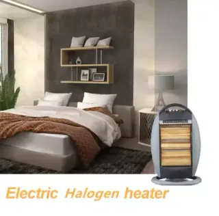 Stufa Elettrica Alogena Basso Consumo 400-800-1200