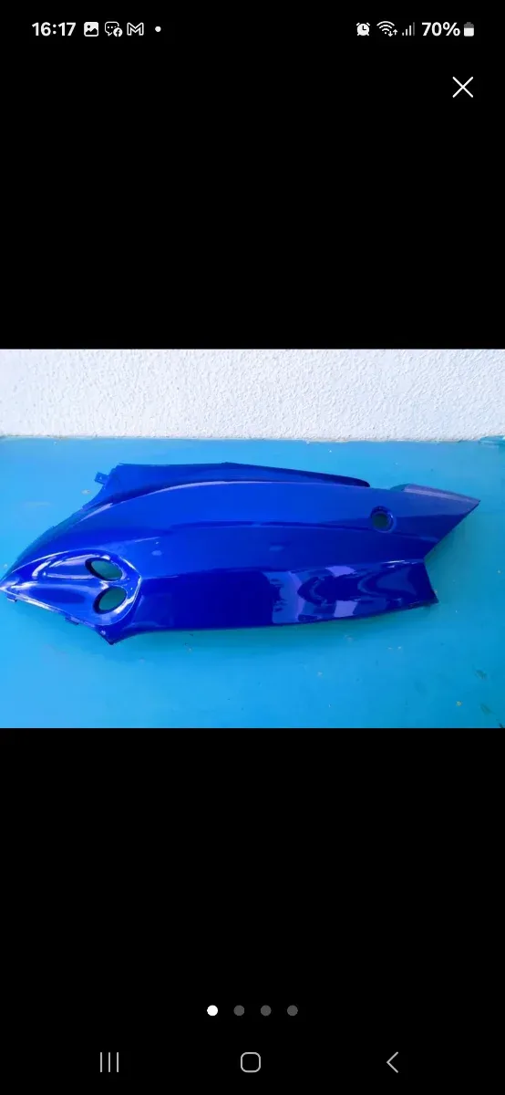 Tapa Trasera Kymco Vitality Azul