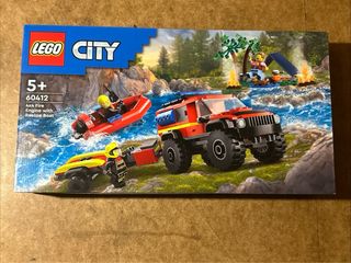 Lego City 60412 4x4 Fuoristrada con Barca