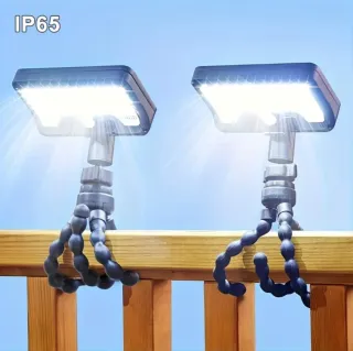 2 Focos Solares LED Trípode