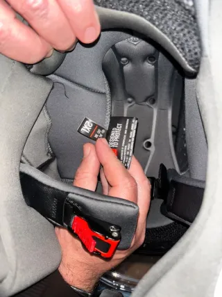 Casco MT FF106 Targo Bee B5 Rojo Fluor