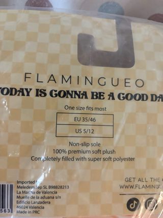 Zapatillas Casa Flamingueo Rosas y Blancas. 