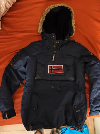 Parka Geographical Norway Azul