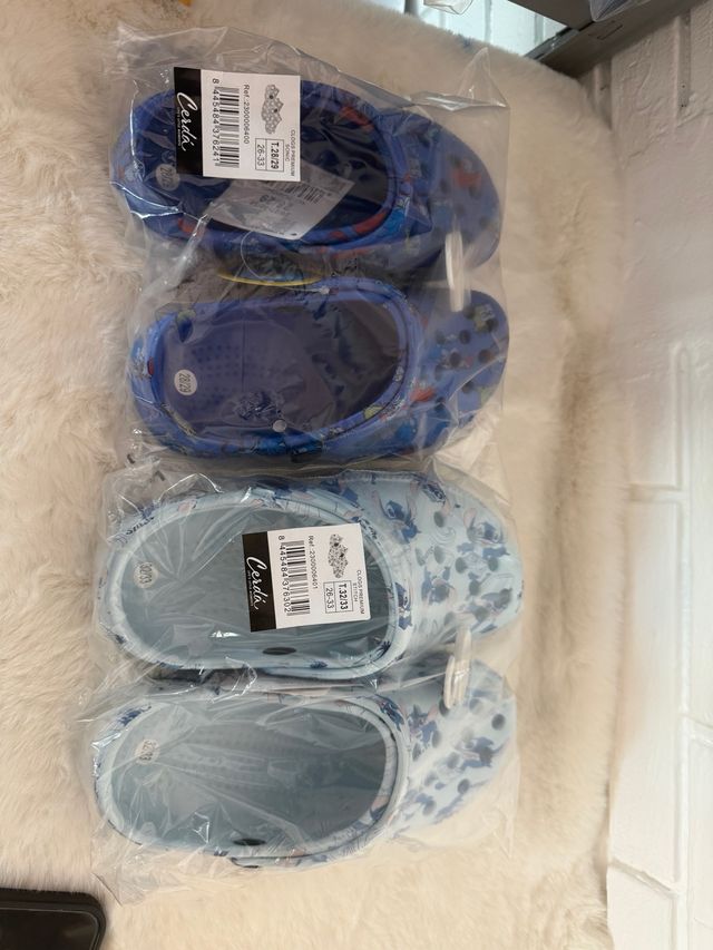 Chanclas Cerdá de Stitch T.28/29 y T.32/33