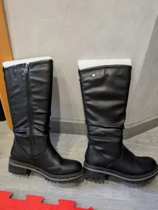 Botas altas Refresh negras