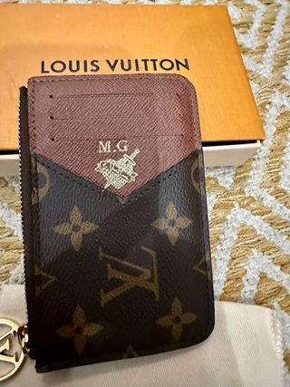 Portafoglio/porta carte Louis Vuitton Brown