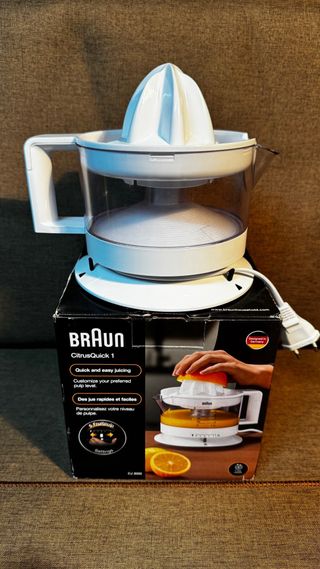 Batidora Cecotec y Exprimidor Braun y Rowenta Cal.