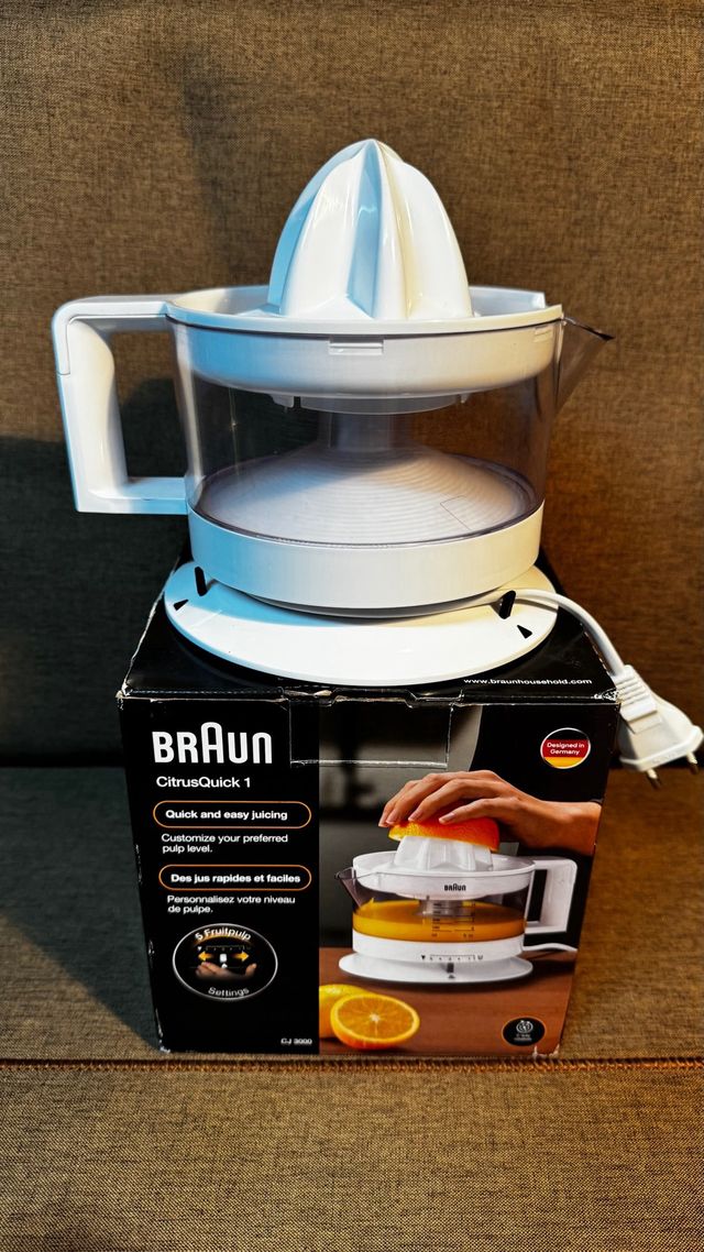 Batidora Cecotec y Exprimidor Braun y Rowenta Cal.