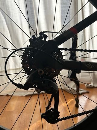 Bicicleta Rockrider con accesorios