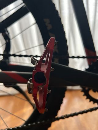 Bicicleta Rockrider con accesorios