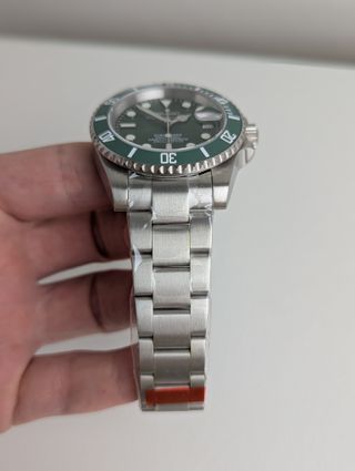 Reloj Seiko Mod Diver Hulk Verde y Gris Plateado