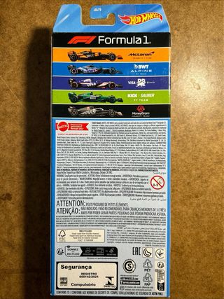 Hot Wheels Formula 1 - Set 5 Auto NUOVE