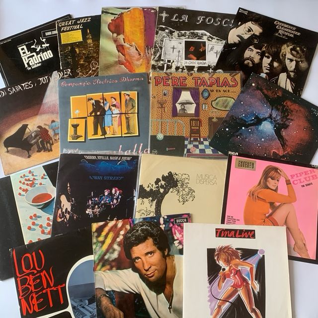 Lote +50 Vinilos LP