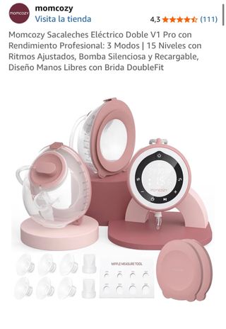 Sacaleches Eléctrico Momcozy