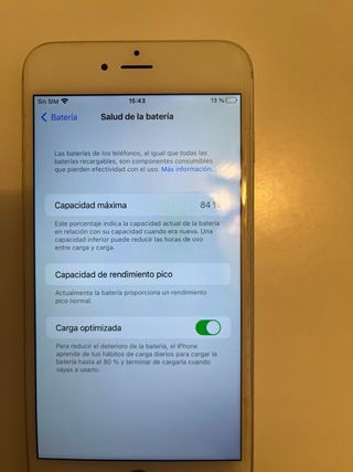 iPhone 6s Plus Plata