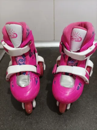 Patines ajustables niña rosa