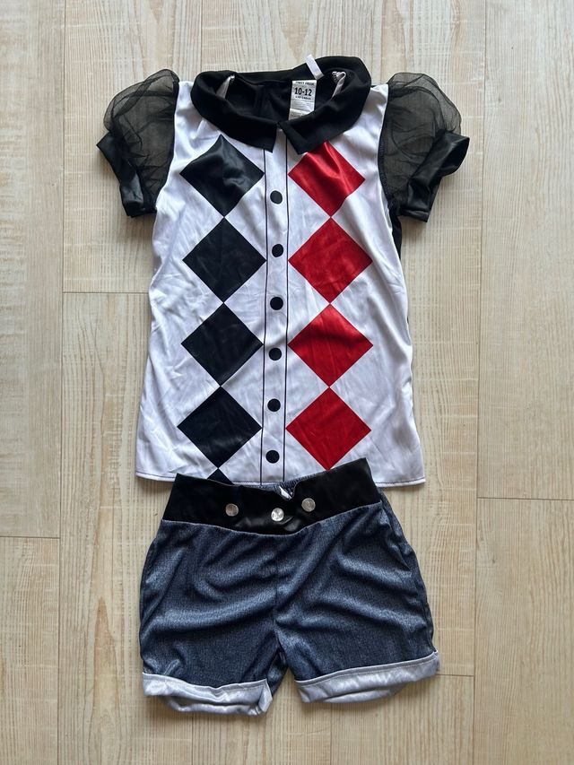 Disfraz Harley Quinn Niña Talla 10-12